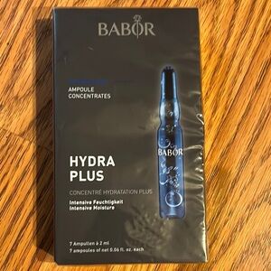 Babor hydra plus 7 ampoules .06 fl oz each
